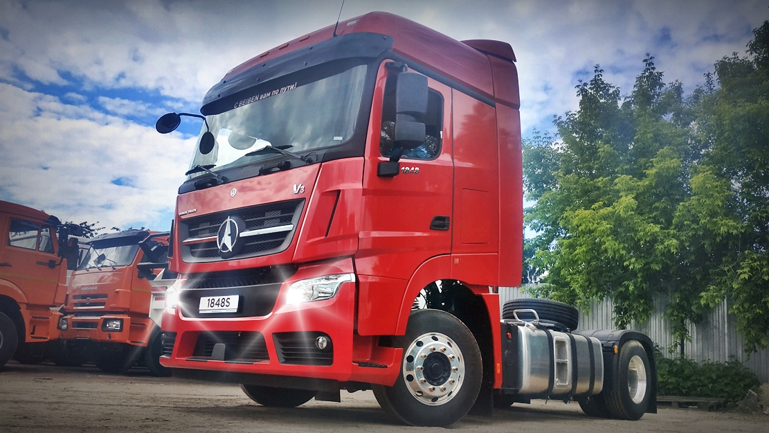 Тягачи BEIBEN выходят на магистрали смотреть онлайн