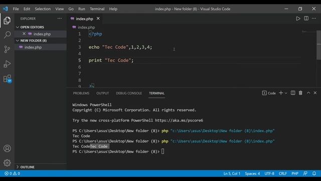 What is echo and Print Statement in PHP |Difference between print and echo in PHP (Hindi) | смотреть онлайн