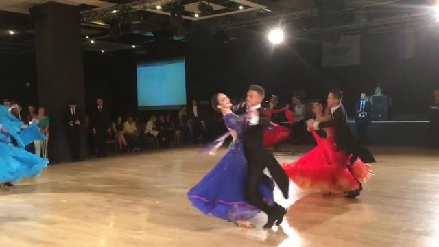 Чемпионат Украины ВФТС 18.06.2016 Венский вальс смотреть онлайн