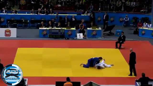European Judo Championship Chelyabinsk 2012 -90kg GERASIMENKO Dmitri (SRB)-KAZUSIONAK Andrei (BLR)