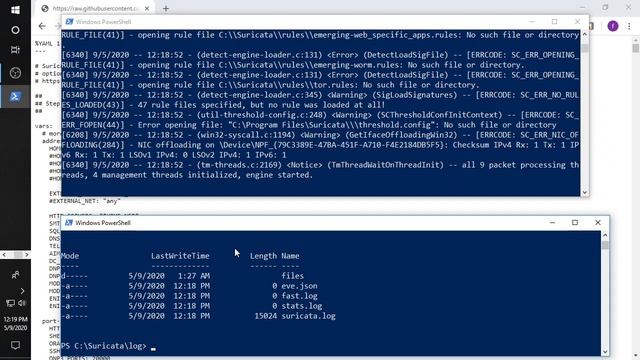 Suricata IDS on Windows 10 Part 2 (May 2020) смотреть онлайн