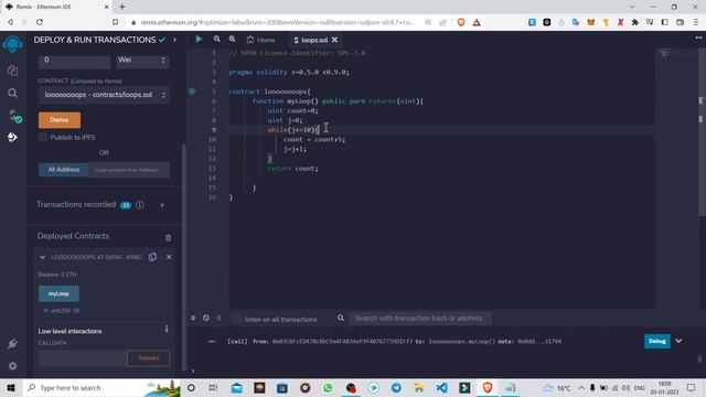 Solidity full course | While Loop and Do while loop in Solidity | Part - 15 | Loop Song | Hindi смотреть онлайн