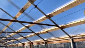 Ремонт теплицы. Замена стекла на поликарбонат