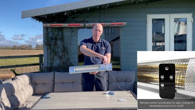KMH 20R - 2KW Infrared Patio Heater смотреть онлайн