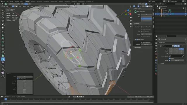 Делаем покрышку в Blender 2.91 смотреть онлайн