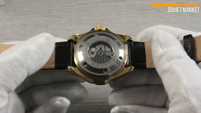 Vostok K39 Komandirskie Tritium Illumination Watch 393780 - review смотреть онлайн