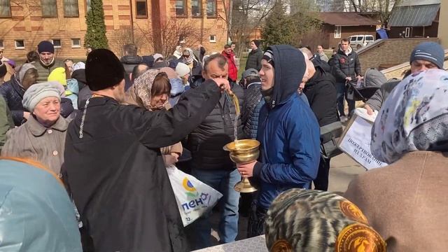 2023 04 15 Великая Суббота. Освящение куличей смотреть онлайн