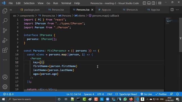 typescript in react 2/3 - בעברית смотреть онлайн