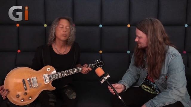 Kirk Hammett chats about his 1959 Les Paul, Worldwired Tour | Guitar Interactive Magazine - Issue 5 смотреть онлайн