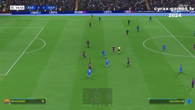 BARCELONA X NAPOLI UEFA CHAMPIONS LEAGUE 2023 2024 OITAVAS 13 смотреть онлайн
