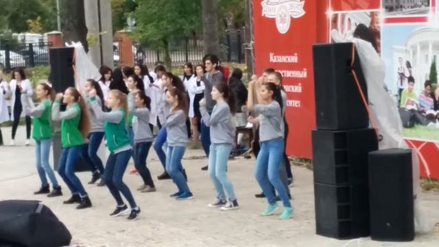 День первокурсников КГМУ Казань 23.09.2016 Стомат смотреть онлайн