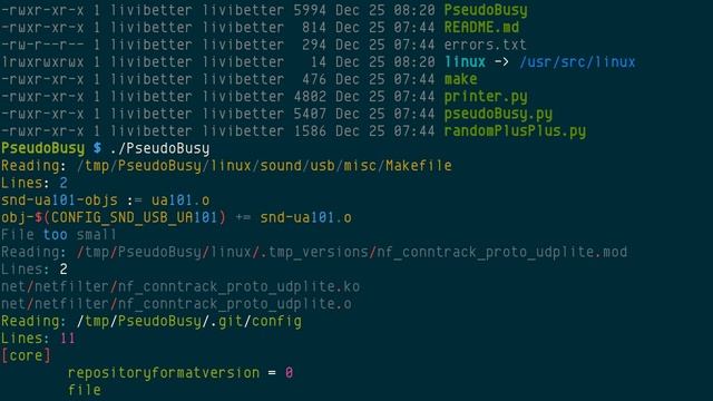 PseudoBusy, busy? not really смотреть онлайн