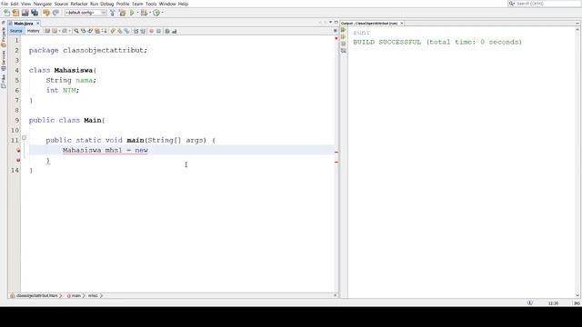 Class, Object dan Attribute pada Java [OOP] - Aye Aye Team смотреть онлайн