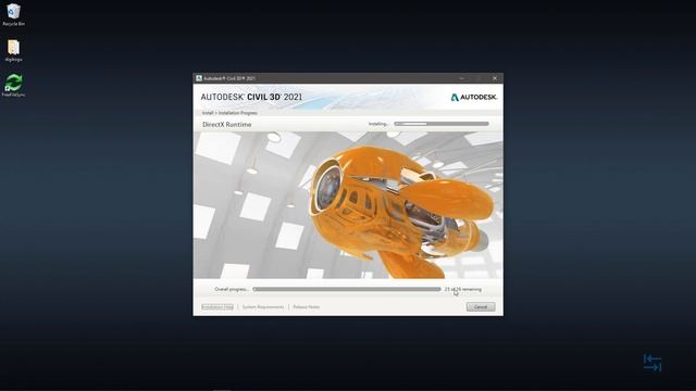 Autodesk Civil 3D 2021 - Download, Installation and First run смотреть онлайн