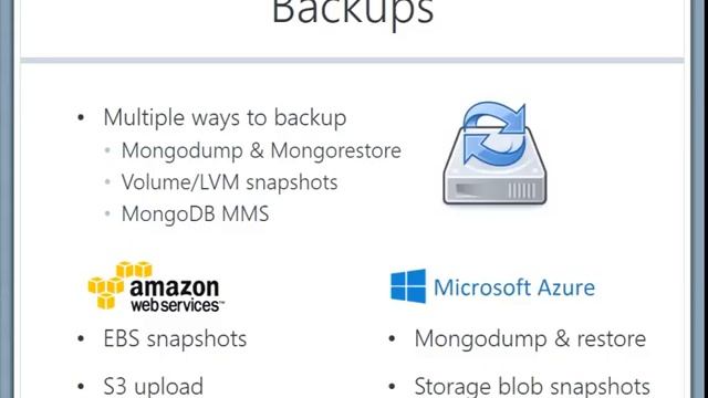 Deploying #MongoDB on public clouds: Architecture and options - #MongoDB Tutorial смотреть онлайн