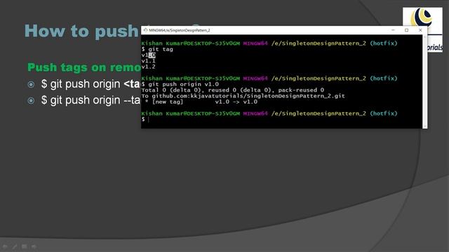 What are Git Tags and How to create, remove and view tags ? || Git Tags interview question смотреть онлайн