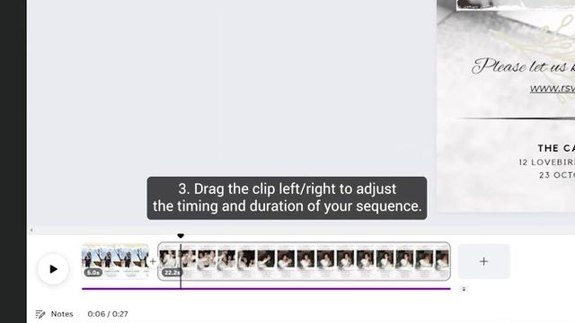 Wedding Invitation Video Template | How to edit on CANVA смотреть онлайн