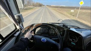 автобус HIGER 6885 тест драйв от первого лица