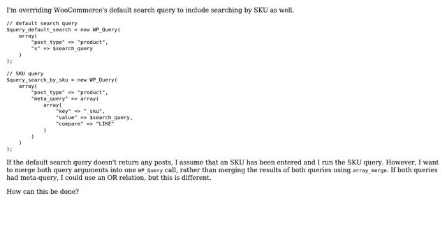Wordpress: merge two query arguments into one WP_Query call (2 Solutions!!) смотреть онлайн