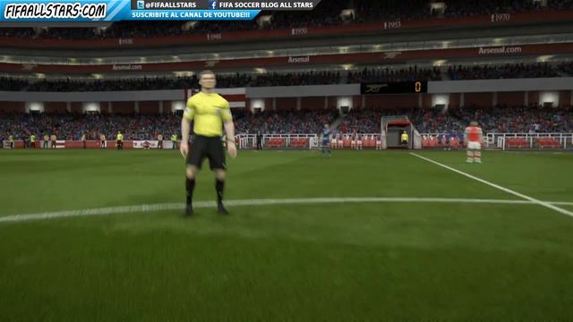 FIFA 15 Arsenal Football Club Faces / Caras смотреть онлайн