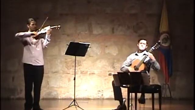 Astor Piazzolla: Histoire du tango - Café 1930 - Violin and guitar смотреть онлайн