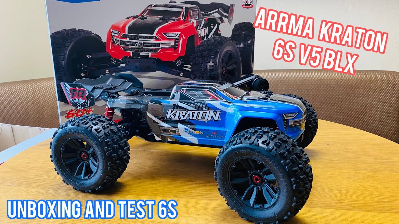 ARRMA Kraton 6S BLX v5 unboxing and TEST, ТАЧКА на УБОЙ! | rc bashing смотреть онлайн