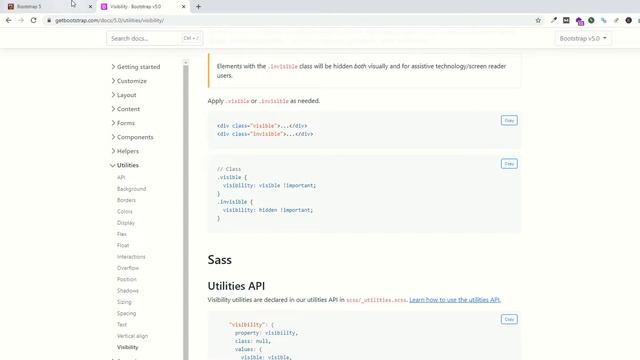 Float and visibility in bootstrap 5 | Visibility in Bootstrap 4 | Float/Visibility not working смотреть онлайн