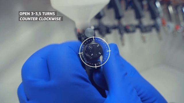 GENESI CARBONIO 360 GEO - BASE // Spray Gun Set Up WALCOM смотреть онлайн