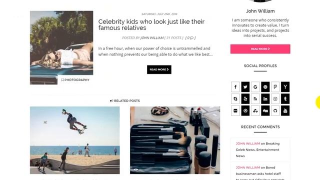 Downlaod Free VegaBlog Clean & Versatile WordPress Blog WP Theme With Project Files смотреть онлайн