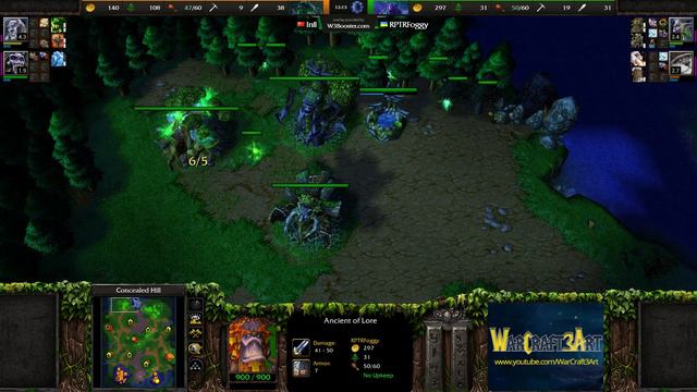 Infi(UD) vs Foggy(NE) - Warcraft 3: Classic - RN6560 смотреть онлайн