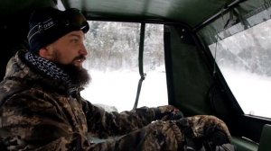 Вездеход Бирюк БРО с тентованой кабиной и печкой