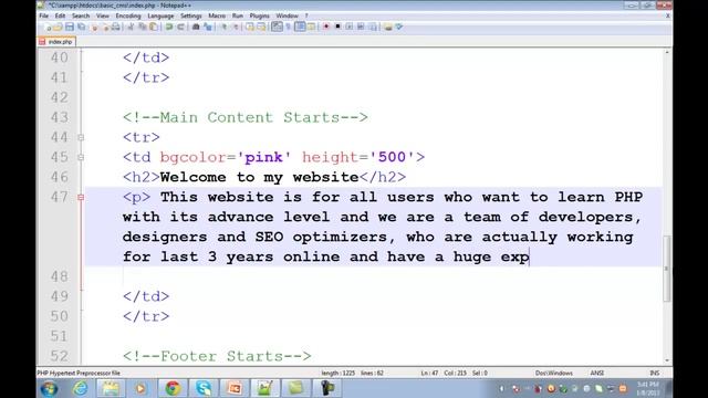 Complete CMS Website in PHP MySQL Urdu Hindi Tutorials Part 6 of 16 смотреть онлайн