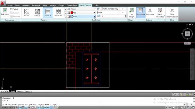 Steel Building Detailing - Autocad 2D Bangla tutorial (Part 08) - Brick Wall layout plane Part 02 смотреть онлайн