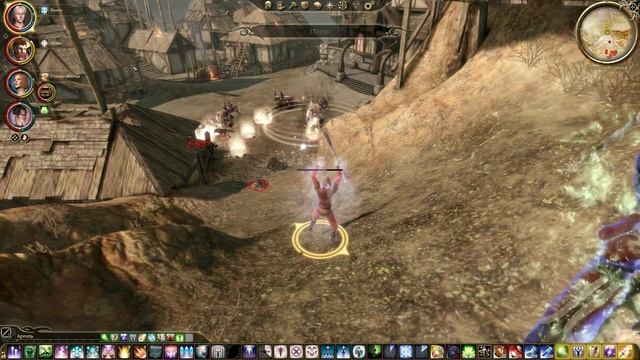 Игра за мага в Dragon Age: Origins (трэш в Редклиффе, ОПБ). смотреть онлайн