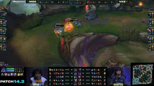 HIGHLIGHT | MBE vs VKE | VCS 2024 MÙA XUÂN - Tuần 2 | 28.01.2024 смотреть онлайн