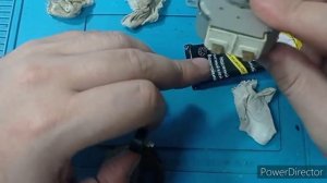 Ремонт двигателя от микроволновки, разбираемся