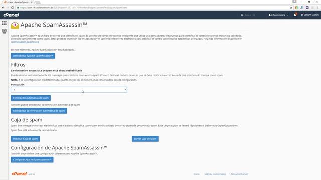 Cómo configurar un sistema de antispam para email en cPanel смотреть онлайн