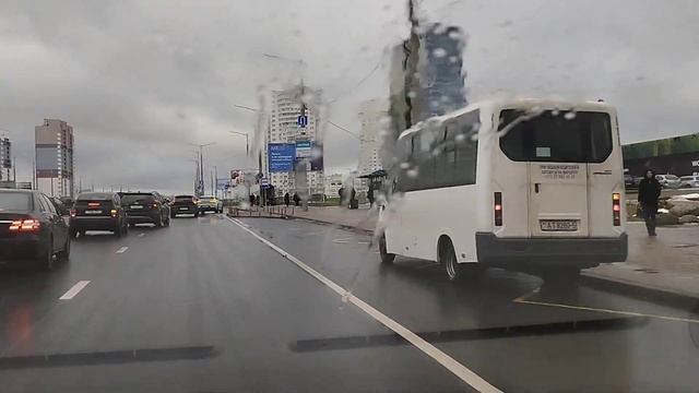 Минск.Притыцкого, парковка возле 