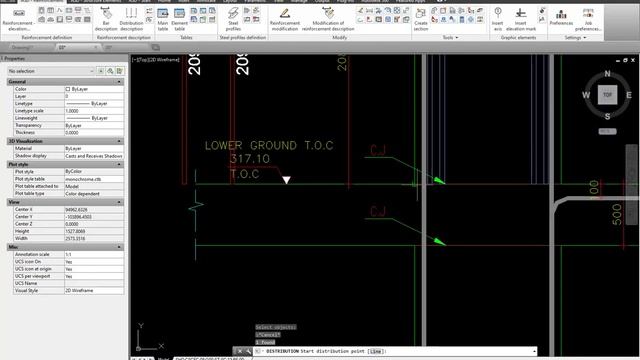 ASD " AUTOCAD STRUCTURAL DETAILING " REINFORCEMENT DESCRIPTION PANEL VID NO. 7 смотреть онлайн