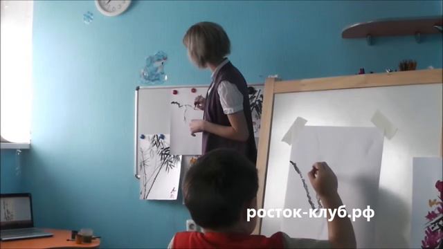 Мастер-класс по китайская живописи У-Син смотреть онлайн