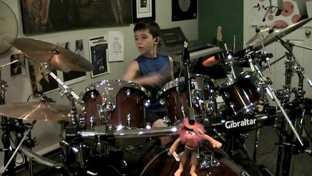 Metallica - "Enter Sandman" (drum cover) смотреть онлайн