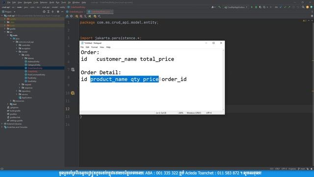 Java Full Stack Web Development - Spring Data JPA One to Many Relation 7 Day 88 | MengSreang Channe смотреть онлайн