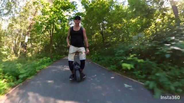 Моноколесо Ninebot z10. Парк Кузьминки смотреть онлайн