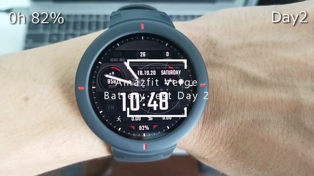 Amazfit Verge full battery life test (7 days) смотреть онлайн