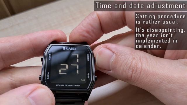 Skmei 1735 Elegant Digital Watch #skmei #skmeiwatch #digitalwatch #gedmislaguna
