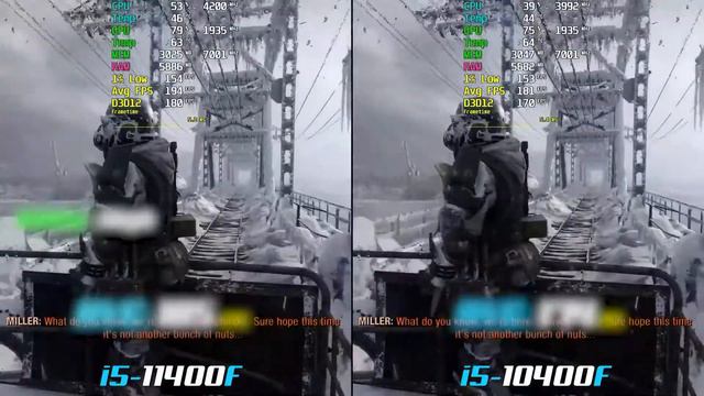 I5 11400F Vs  I5 10400F  Test In 8 Games