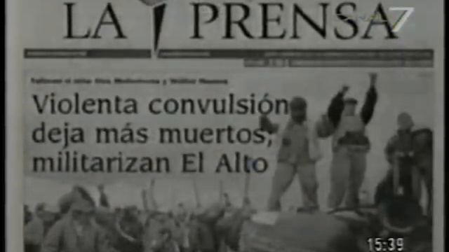 Juicio de responsabilidades a Gonzalo Sanchez de Lozada y sus ex ministros 1/2 - May 2009 смотреть онлайн