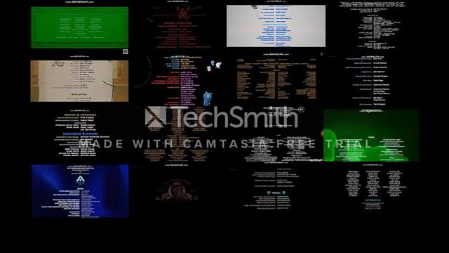 All 16 Animated Movies in 2019 End Credits At Once in Fast Version смотреть онлайн