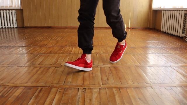 TOP 3 SHUFFLE DANCE STEPS. TUTORIAL FOR BEGINNERS смотреть онлайн