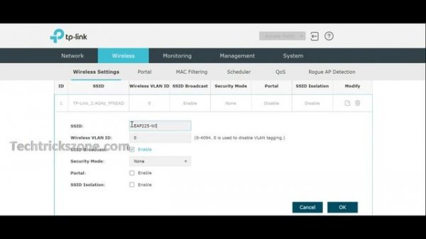 TP Link EAP110 300Mbps single band WIFI AP Login and Setup